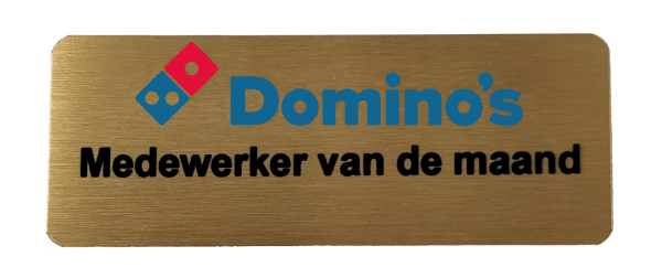 Gouden badges met opdruk - Afbeelding 2